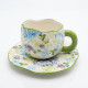 Porcelain Mug & Saucer